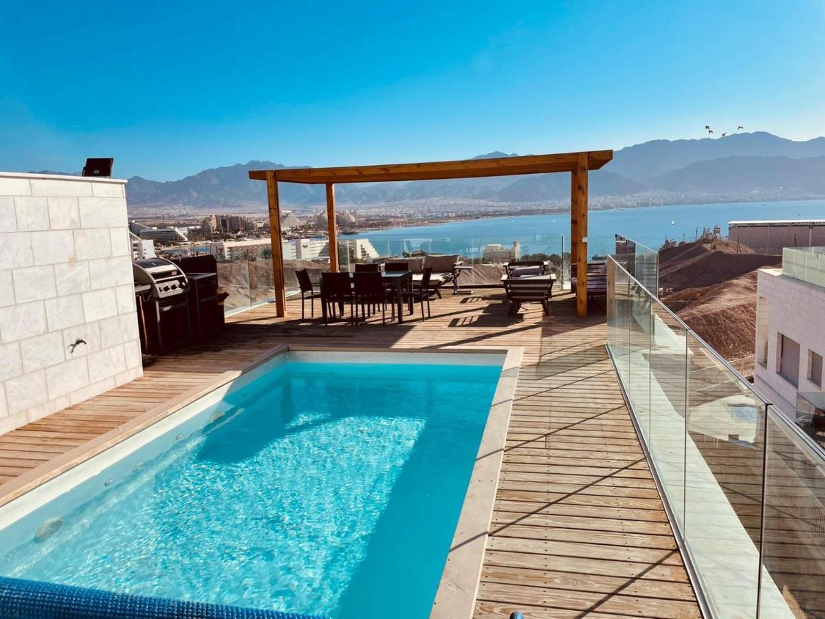 Villa Sea View 100 M From The Beach Eilat Luaran gambar